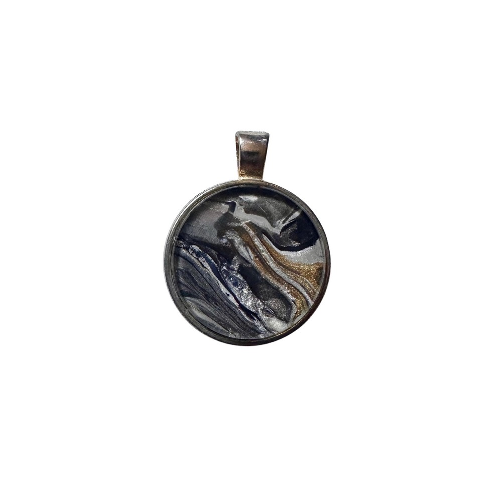 Acrylic Paint Skin Jewelry Pendant
